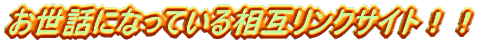 �����b�ɂȂ��Ă��鑊�݃����N�T�C�g�I�I